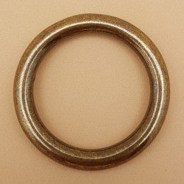 Фурнитура премиум - кольцо неразъёмное 25 мм. латунь + покрытие антик.