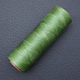 DAFNA нитки для кожи. 100 м. 1.0 мм. зелёный хаки.