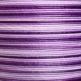 Нитки для кожи льняные MeiSi Super Fine MS070 (Gradient Purple) M40 = 0.45 мм. 90 м.