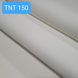 Дублирующий материал - нетканый вискозный структурированный материал TNT-150, белый 50х150 см.