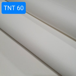 Дублирующий материал - нетканый вискозный структурированный материал, белый 50х150 см.
