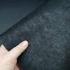 Дублирующий материал для кожи  -  нетканое усиление FRENCH VELODON САМОКЛЕЙ 50х100 см. чёрный.