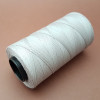 SLAM нитки для кожи. 30 м. 0.6 мм. ACCIAIO - стальной (светло-серый).
