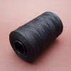 SLAM нитки для кожи. 30 м. 1.4 мм. NERO - черный.
