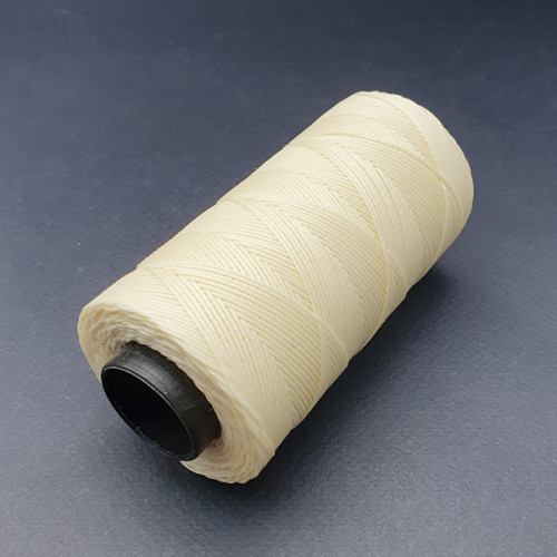 SLAM нитки для кожи. 30 м. 0.8 мм. PANNA - кремовый.